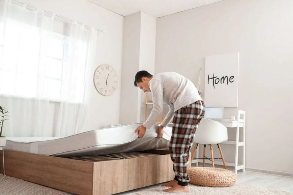 Temps changer matelas